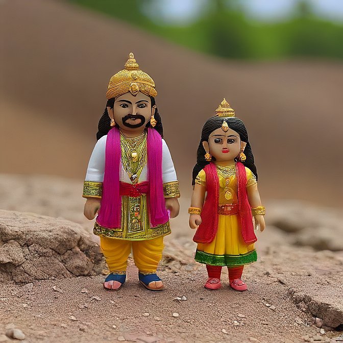 3D cartoon character art